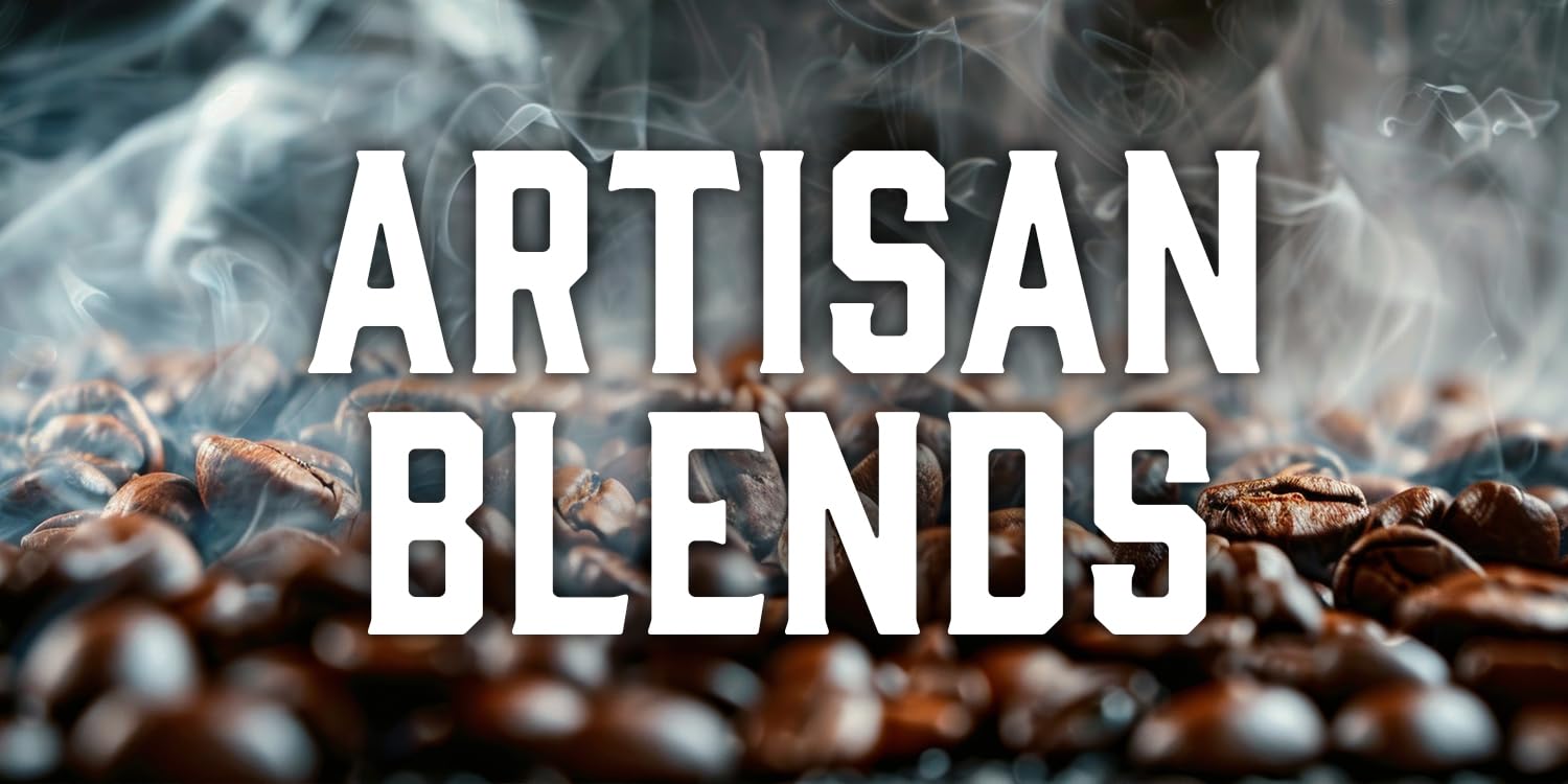 Fresh Roasted Coffee, Seriously Dark Decaf Artisan Blend Drip Ground Coffee, Dark Roast, Kosher, 12 oz