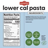 Pastabilities Ruffles Pasta Variety Pack - Low Calorie, High Fiber & High Protein Pasta - (2 Packs Each), Plant Based, Non GMO Certified with 22g