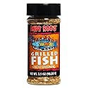 Andy Roo's Salt-Free Grilled Fish Creole Seasoning, 3.5 Ounce Shaker (Salt-Free, No MSG, All Natural Blend)