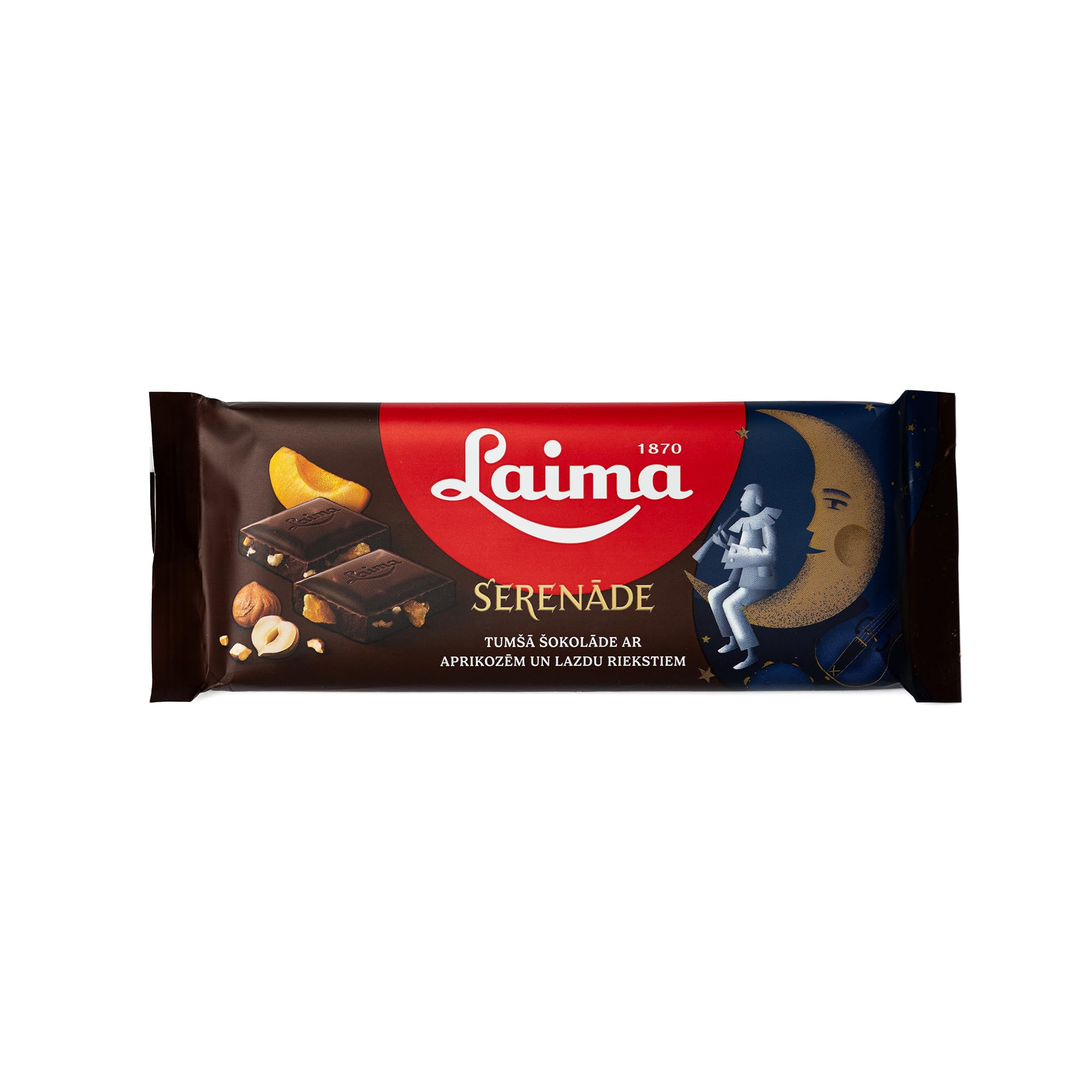 Laima Dark Chocolate Variety Pack 1, 90 g Bar (Pack of 5)