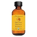 Flavorganics Organic Orange Extract, 2 Ounce Bottle