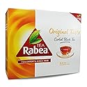 Original Taste Black Tea Rabea Bags Teas (100 Tea Bag) Kenyan Indian Pure Traditional Arabian Saudi Arabia Strong Rich Pure Oriental Natural Taste