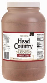 Head Country Championship BBQ Seasoning, Rubs, Original | XL Size, 7 lb Jug