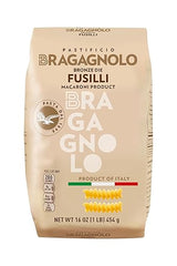 Pastificio Bragagnolo, Fusilli 857 Bronze-Drawn, 100% Italian Pasta, Made with Durum Wheat Semolina Flour, Non GMO (1 Pound Bag) - Consistently al
