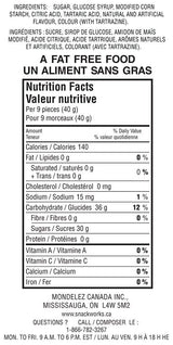 Maynards Fuzzy Peach Candy, 355 Gram