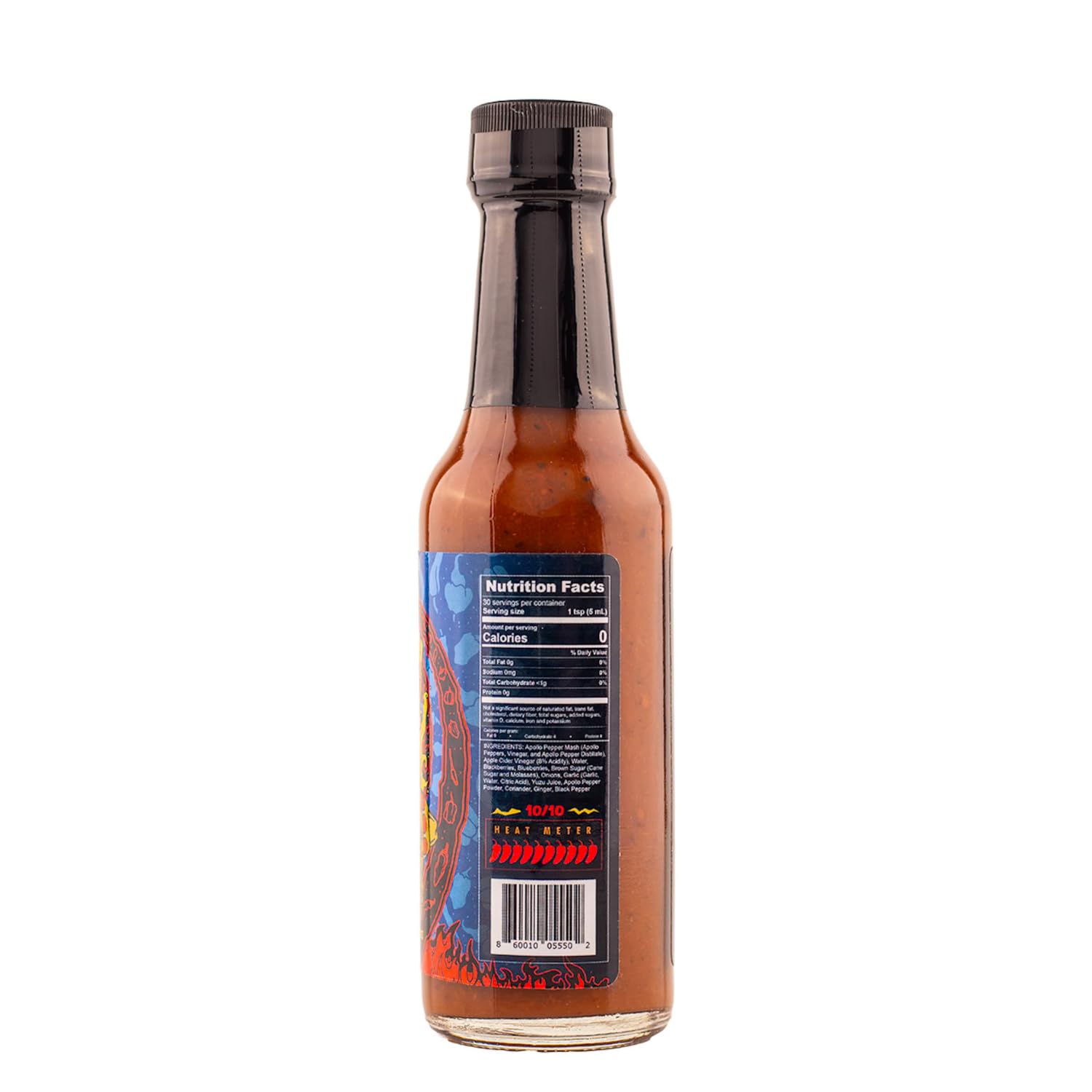 Heatonist Peppers Up! By High River Sauces, Firey Hot Sauce With Flavors of Apollo Pepper Mash, Yuzu & Apple Cider Vinegar, Made With All Natural