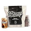 Bizzy Cold Brew Coffee | Decaf Blend | Water Process | Coarse Ground Coffee | Micro Sifted | Specialty Grade | 100% Arabica | Brew Bags | 12 Count |