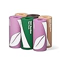 Amazon Aware Bamboo Paper Towels, 6 Rolls, 2 ply, FSC Certified, 150 Sheets, 900 Count, Plastic-Free, Multicolor