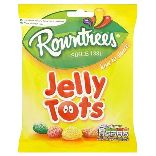 Rowntree's Jelly Tots (160g) - Pack of 6