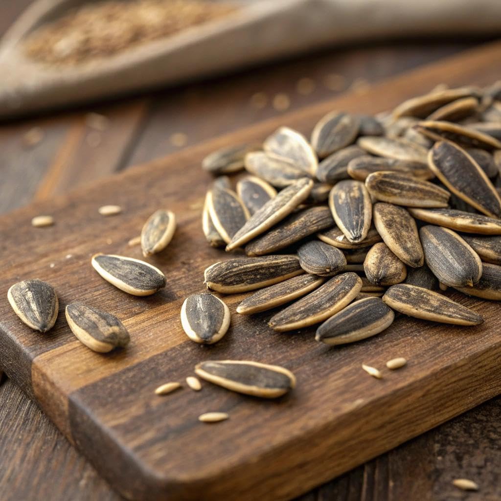Chinook Seedery Sunflower Seeds to Eat - Jumbo, Flavored, Roasted, Low Sodium Snacks - Keto Friendly, Gluten-Free, Non-GMO - Parmesan & Pepper Flavor