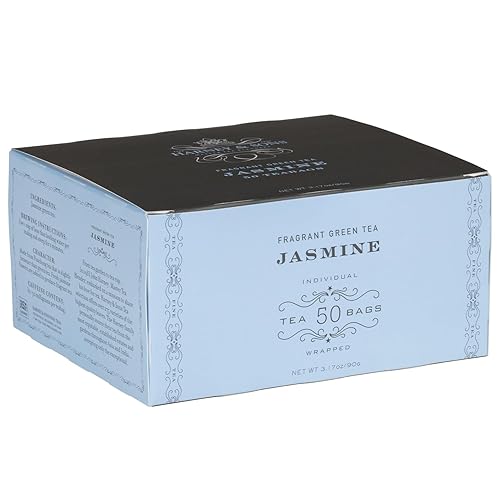 Harney & Sons Fine Teas Jasmine Fragrant Green Tea - 50 Teabags