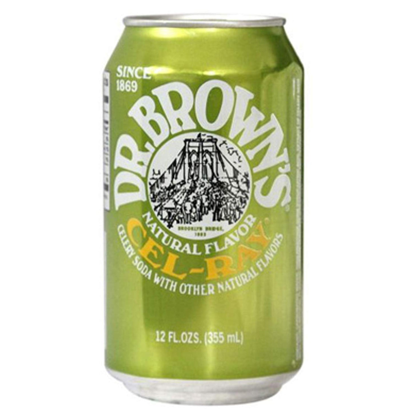 Dr. Brown's Cel-Ray Soda, 12 oz (24 Cans)