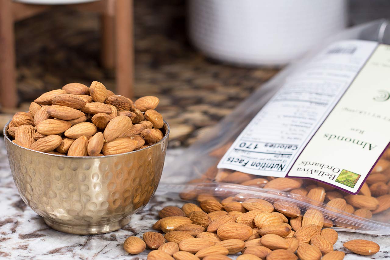 Bella Viva Orchards Raw Almonds, 1 lb of Raw Almonds