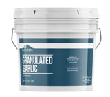 Earthborn Elements Granulated Garlic 1 Gallon Bucket, Dehydrated Garlic, Kitchen Staple (96 Ounce)