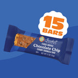 Sunbelt Fudge-Dipped CHOCOLATE CHIP Chewy Granola Bars 15-Count VALUE PACK (3 Boxes)