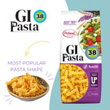 GI Pasta Fusilli, 8.8 oz | Low Glycemic, Italian-Style Spiral Dry Pasta Ideal for Thick Sauces, Salads and Family Dinners