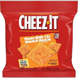 Sunshine Cheez-It Whole Grain Baked Snack Crackers, 1 oz Individual Bags, Bulk Case of 60