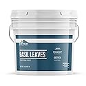 Earthborn Elements Basil Leaves 1 Gallon Bucket, Kitchen Staple, Aromatic & Versatile, Chopped