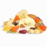 Tropical Mix Trail mix by It’s Delish, 1 Lb (16 Oz) Bag | High Energy Boost Fruit and Nut Healthy Snack Medley with Protein & Vitamins with Mixed Nuts