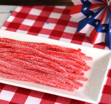 Sour Punch Straws, Sweet & Sour Strawberry Fruit Flavor, Chewy Candy, 4.5oz Tray (12 Pack)