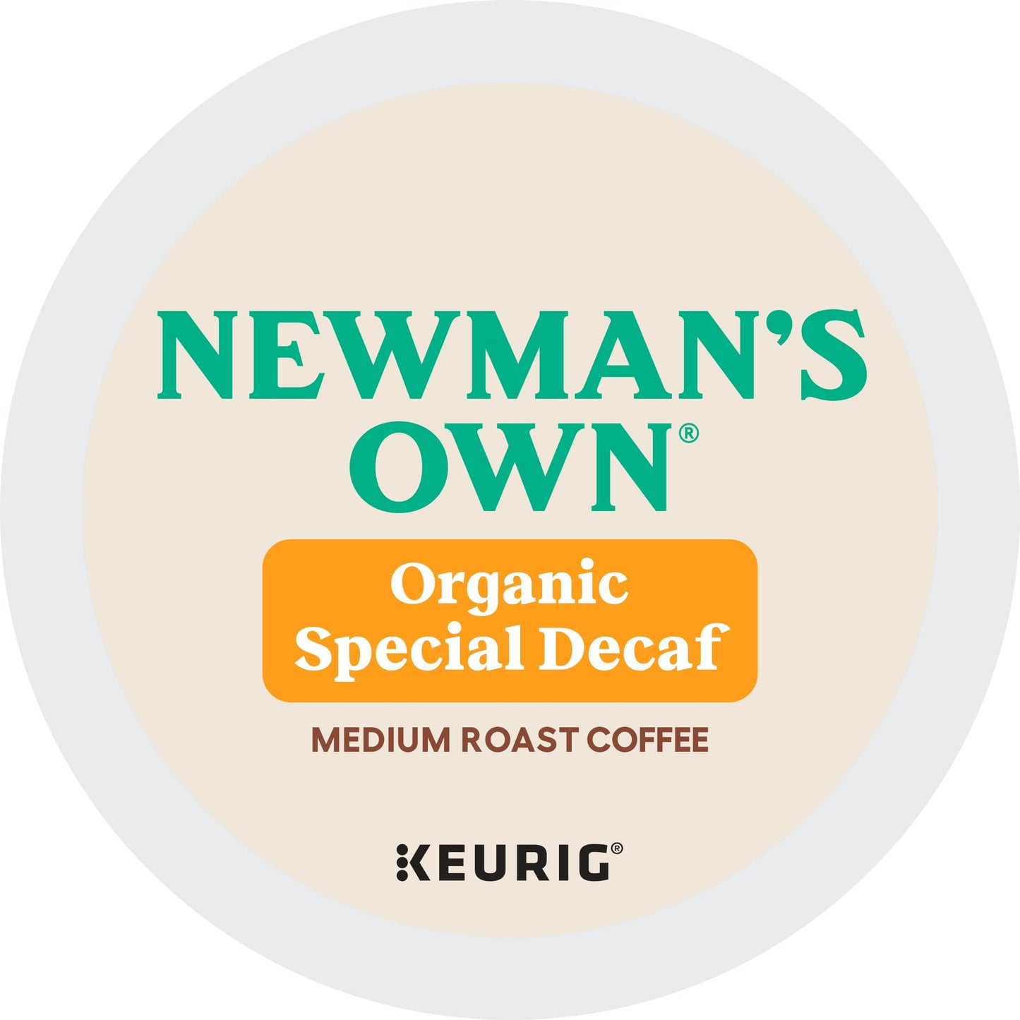 Newman's Own Organics Special Blend Decaf, Single-Serve Keurig K-Cup Pods, Medium Roast Coffee, 24 Count