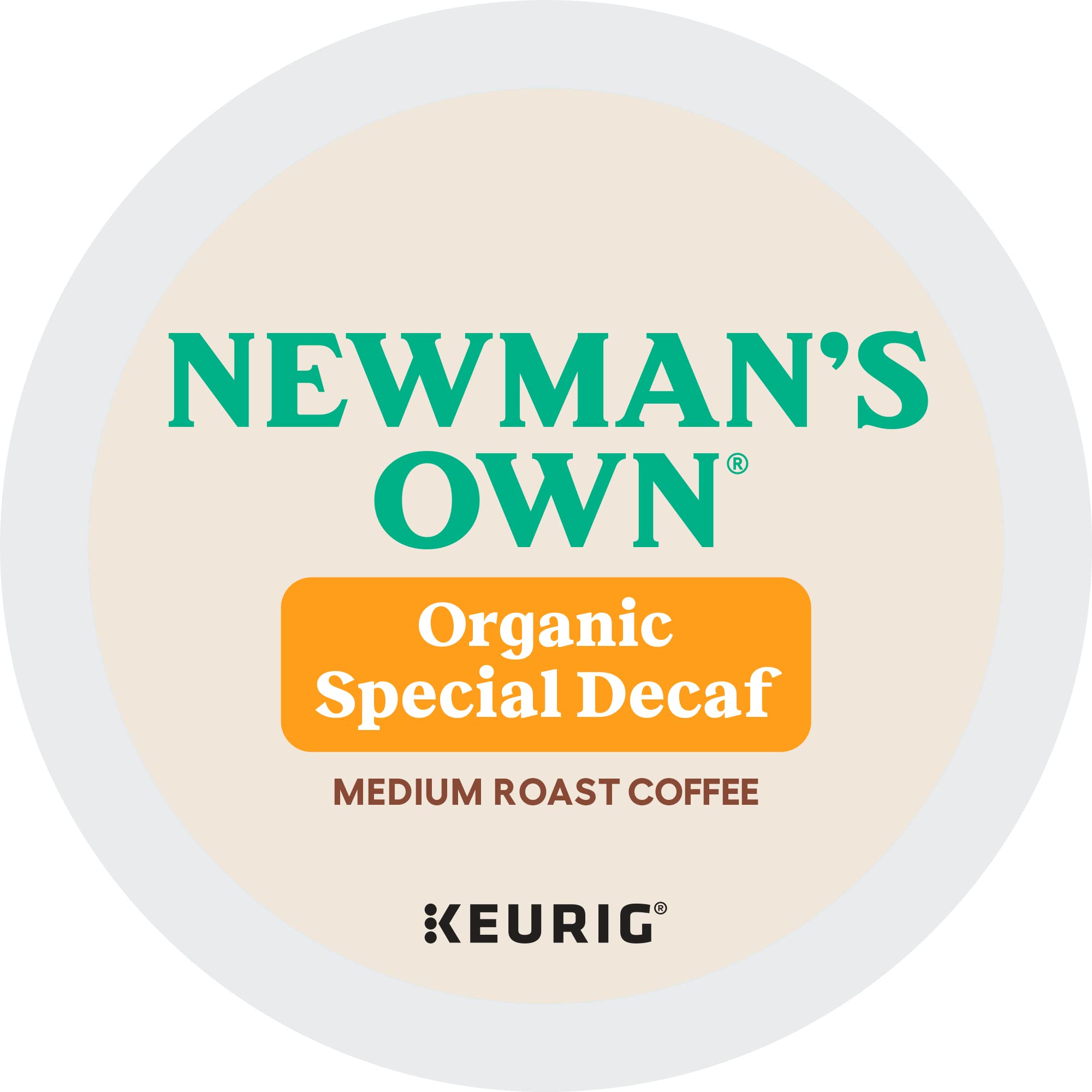 Newman's Own Organics Special Blend Decaf, Single-Serve Keurig K-Cup Pods, Medium Roast Coffee, 24 Count