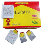 Al Arousa Alarousa Black Tea Bags Teas Indian Kenyan Natural Traditional Egyptian Dust Egypt Arabian Strong Rich Pure Oriental Natural Taste Breakfast