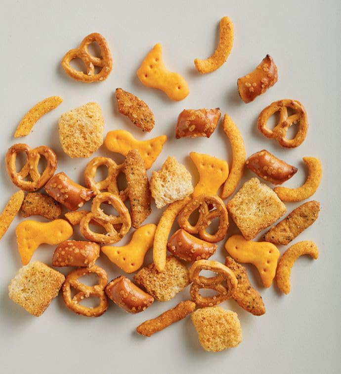 Harry & David Snack Lovers Gift Basket, Sweet And Salty Treats, Includes Popcorn, Snack Mix, Mixed Nuts, Pretzels, Gourmet Snack Gift Basket, All