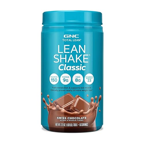 GNC Total Lean Lean Shake Classic - Swiss Chocolate (16 Servings)