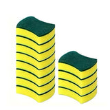 12-Pack Multi-Purpose Cleaning Sponges - Dual-Sided, Durable Non-Scratch Polyurethane Scrub Pads for Kitchen & Bathroom - Superior Absorbent Sponges