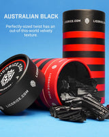 Licorice.com Gourmet Candy | Black Licorice Duo | Soft Licorice | Australian Black Twists and Finnish Black Bites