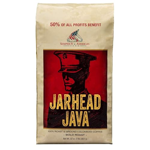 Jarhead Java Coffee, Bold Roast, 32 Ounce