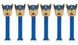 Paw Patrol Chase PEZ Candy Dispensers Birthday Party Favors - Set of 6 Chase PEZ Dispensers with Candy Refills | Paw Patrol Gifts, Party Favor, Grab