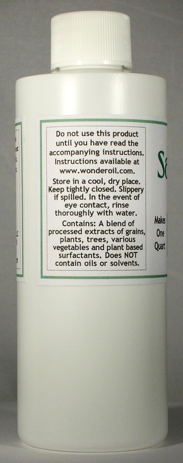 Wonder Oil Products LLC SafeClean Coin Cleaner Concentrate. 4 fl. oz. makes 28 fl. oz. of Cleaner Solution. Includes a 4 oz. bottle and 1 oz. (30ml)