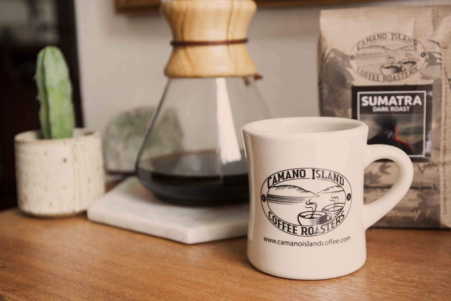 Camano Island Coffee Roasters - Organic Ethiopian Medium Roast Coffee - Fresh Premium USDA Certified Organic, Shade Grown, Fair Trade, and Ethical