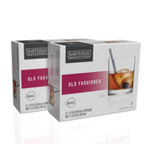 Bartesian 16-Pack Old Fashioned Mixer Capsules for Cocktail Machine - Home Bar Mixology Cocktails Mix Pod Capsule Set To Use With the Bartesian