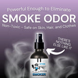 The Stink Solution Smoke Odor Eliminator Spray - Completely Remove Smoke Smell From House, Car, Clothes, Hair, & More - Best Odor Eliminator For Smoke