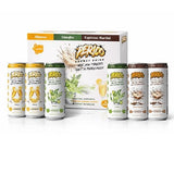 Perico Energy Drink Variety 6-Pack - Sugar Free Amino Drink with Stevia + Monk Fruit No Sucralose - Espresso Martini, Mimosa, Limojito Flavors include