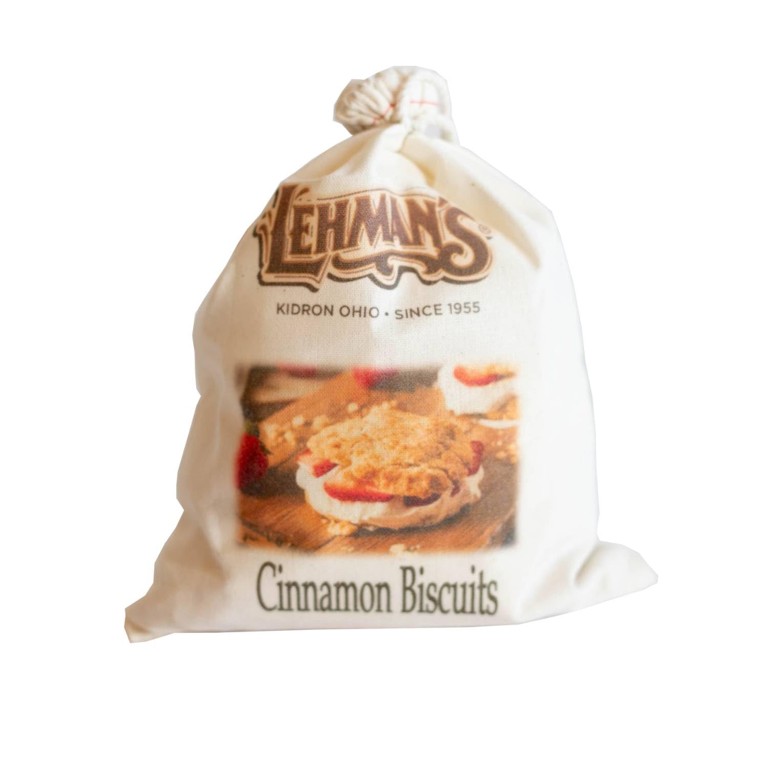 Lehman's Biscuit Mix, Quick and Easy to Prepare and Bake, Hot Delicious 10.25 oz Gift Bag, Sweet Cinnamon