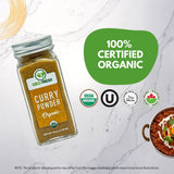 Geo-Fresh Organic Curry Powder - 1.76 oz (50g) - Organic Curry Powder - Curry Seasoning - Indian Curry Powder - USDA Certified - Kosher, Non-GMO