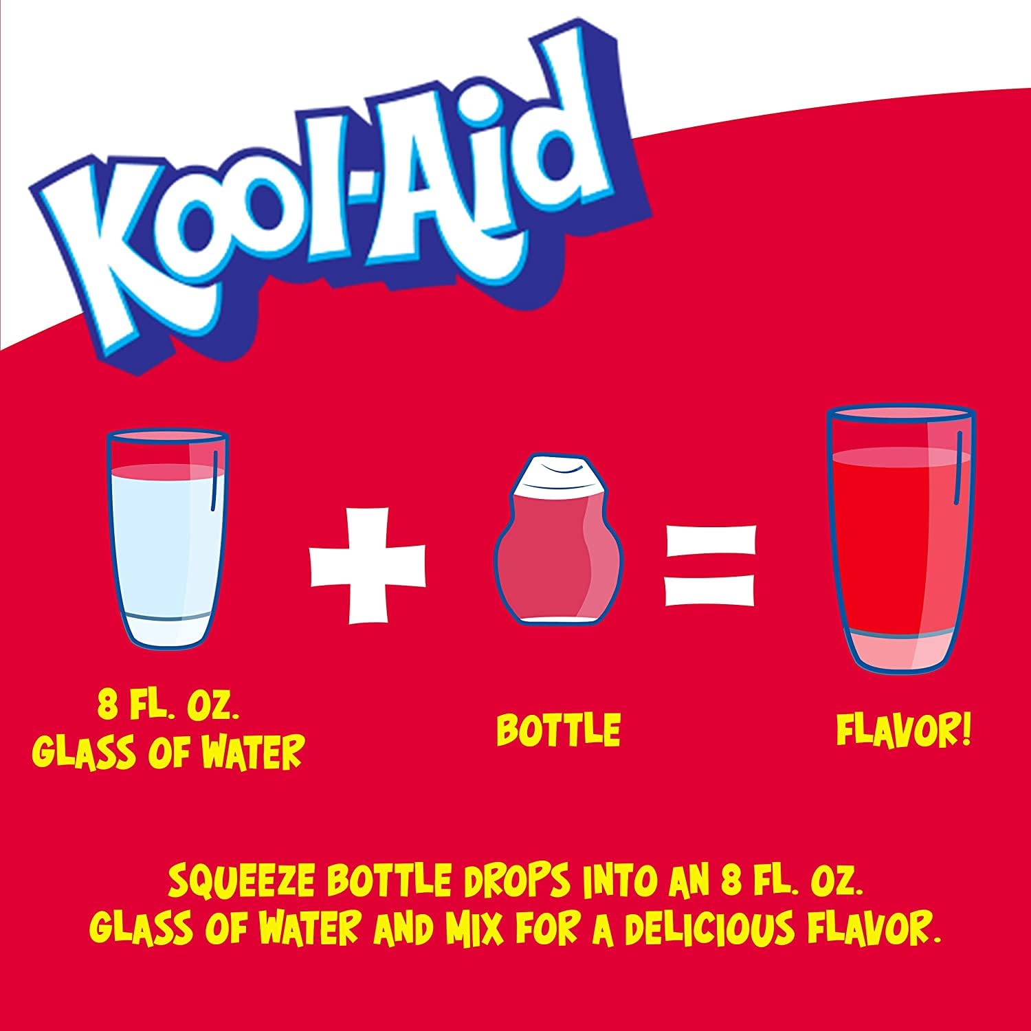 Kool-Aid Liquid Drink Mix Duo for Sugar Free Flavored Hydration, Water Flavoring, Beverage Mixing and Drink Enhancer, Cherry and Tropical Punch, 1.62