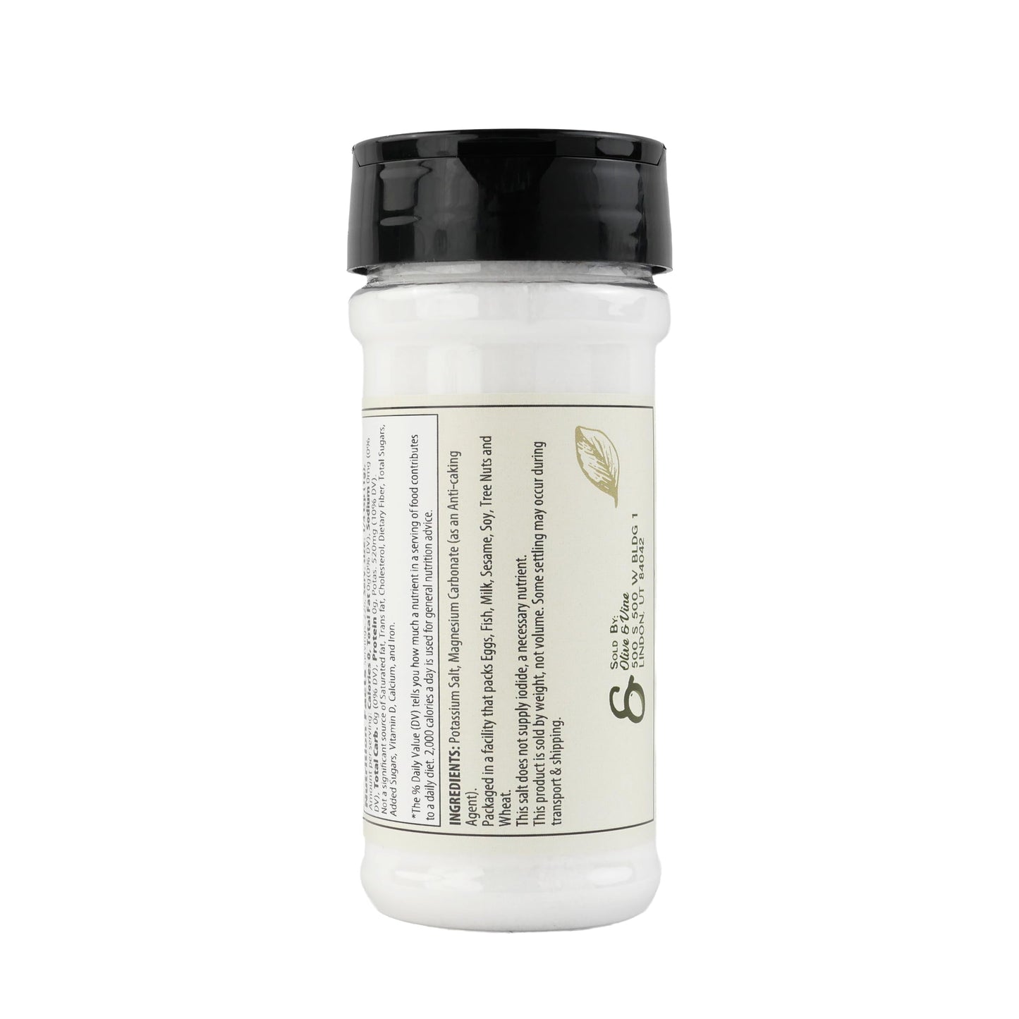 Olive & Vine Sodium-Free Salt Substitute, Balanced Flavor, For Cooking & Seasoning, Rich Tradition, Authentic Taste, For Global Recipes (8 Ounce)