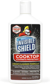 Unelko 61176 Invisible Shield Cooktop Cleaner & Protectant - 10 oz, Safe for Glass, Ceramic, and Smooth Surfaces, Streak-Free Shine