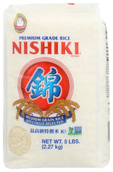 Nishiki Medium Grain Rice, 5-Pound(Pack of 8)