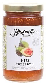 Braswell’s Gourmet Fig Perserve - Small-Batch, Renowned Specialty, Made in USA, Since 1946 (10.5oz)