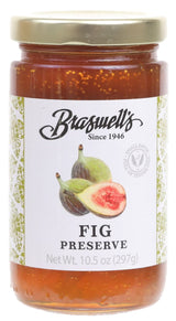 Braswell’s Gourmet Fig Perserve - Small-Batch, Renowned Specialty, Made in USA, Since 1946 (10.5oz)