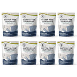 Cultures for Health Heirloom Sourdough Starter | 8 Dehydrated Packets for DIY Bread, Pizza & Pasta Dough | Non-GMO Prebiotic Baking Culture
