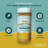 Country Life Tofu Scramble Seasoning, Vegan, Made with Organic Ingredients, Non-GMO, Plant-based, Herbs and Spices, 6 oz