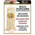Fresh Gourmet Popcorn Bulk Bag - 5.6 lbs (90 oz / 300 Cups) Movie Theater Style Butter Flavor, XL Party & Event Popcorn for Buffets, Bars, and Favors