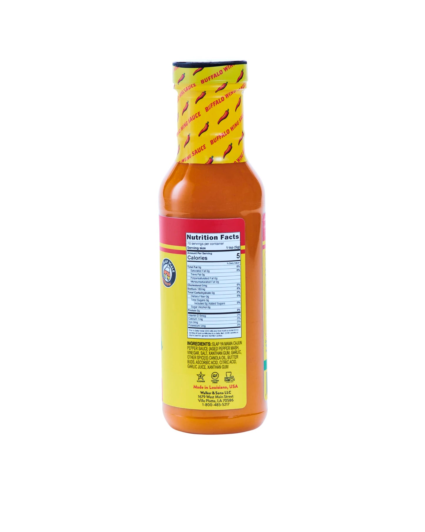 Slap Ya Mama Buffalo Wing Sauce - 12 Ounce (Wing Sauce, 12 Ounce (Pack of 4)